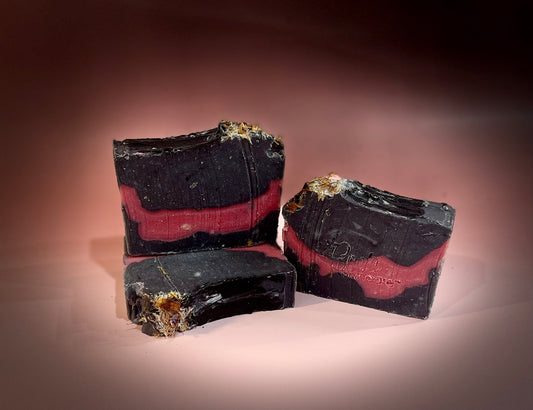 Charcoal + Rose Clay Soap